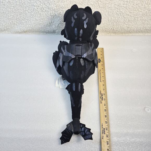 Build-A-Bear How to Train Your Dragon - Toothless - Plush 15” Black - Picture 2 of 9